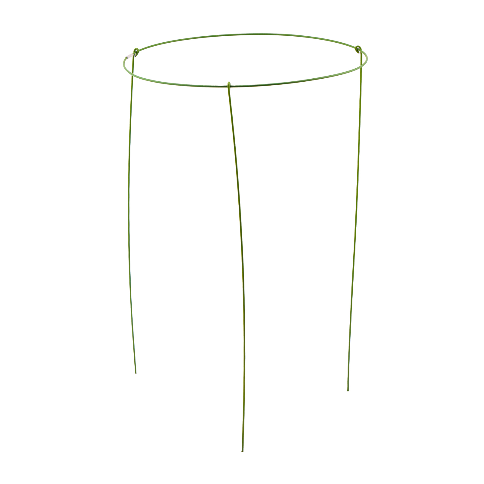 Опора для растений круглая, D 28 см, H 45 см, 3 шти в упаковке, металл в пластике Palisad