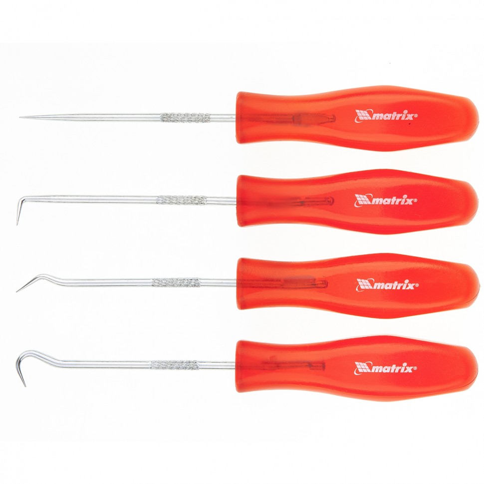 Набор крюков для слесарных работ, 4 шт Matrix