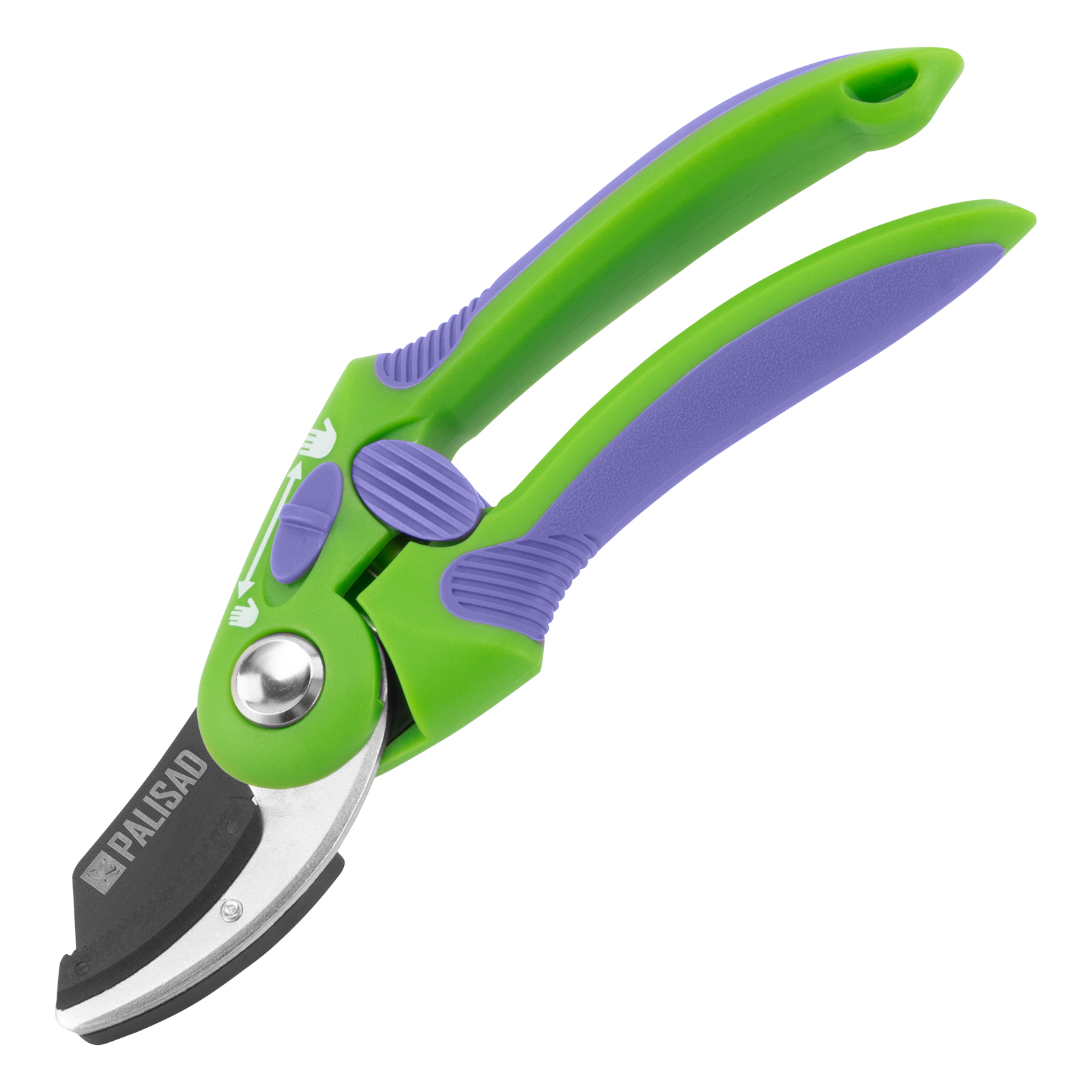 Секатор с наковальней, регулировка захвата Palisad