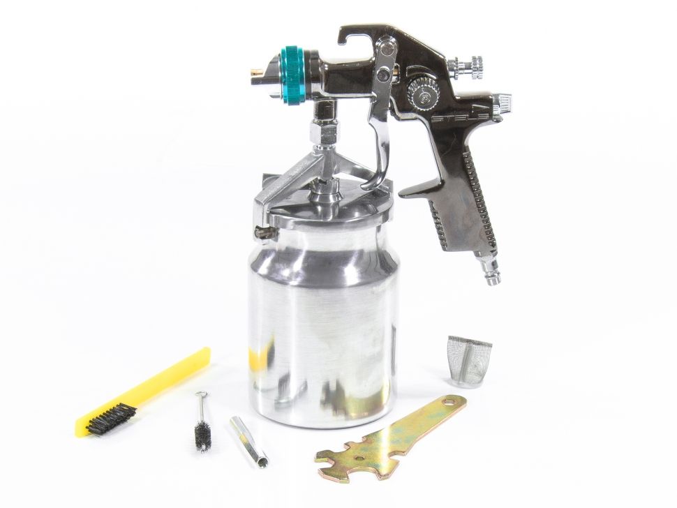 Краскораспылитель AS 802 HVLP, профессиональный, всасывающего типа, сопло 1.4 мм Stels
