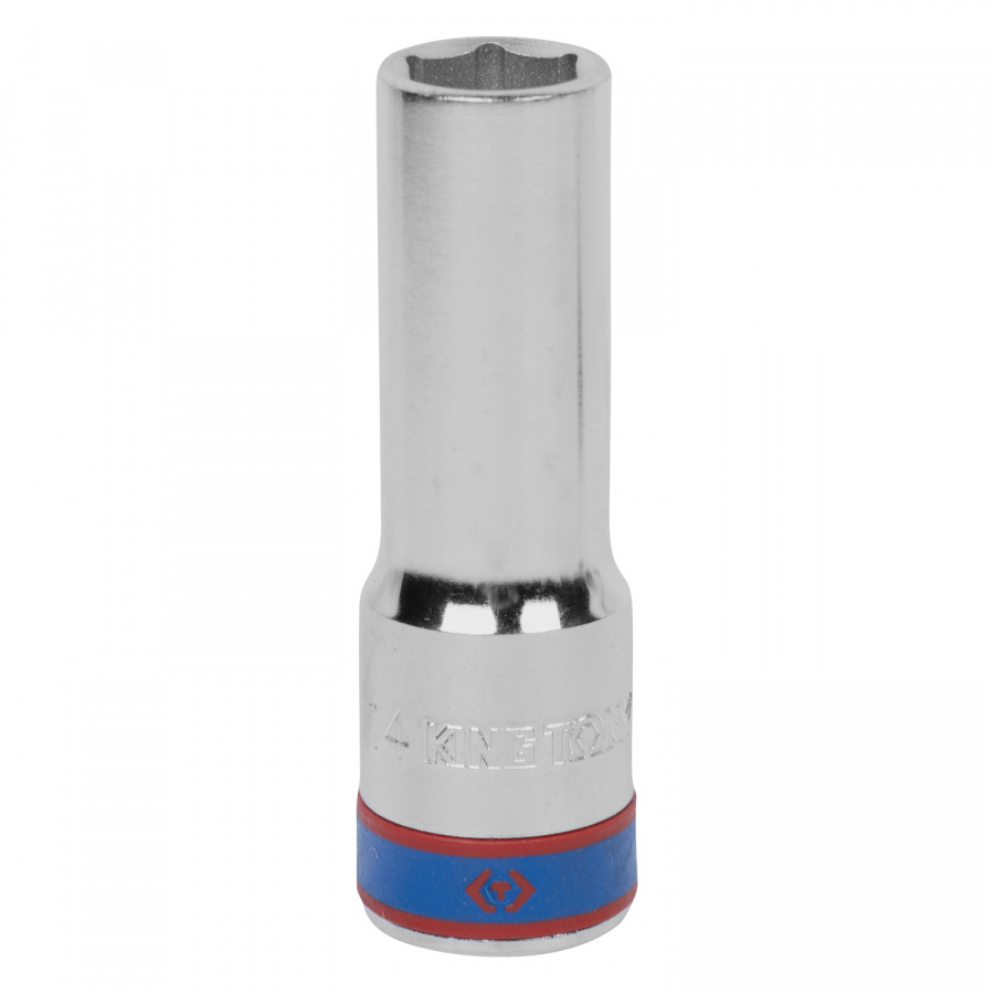 Головка торцевая глубокая шестигранная 1/2", 14 мм KING TONY 423514M