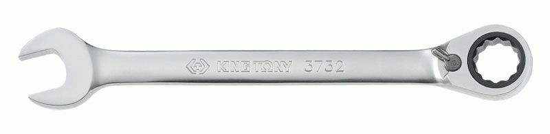 Ключ трещоточный комбинированный с флажковым переключением 9 мм KING TONY 373209M