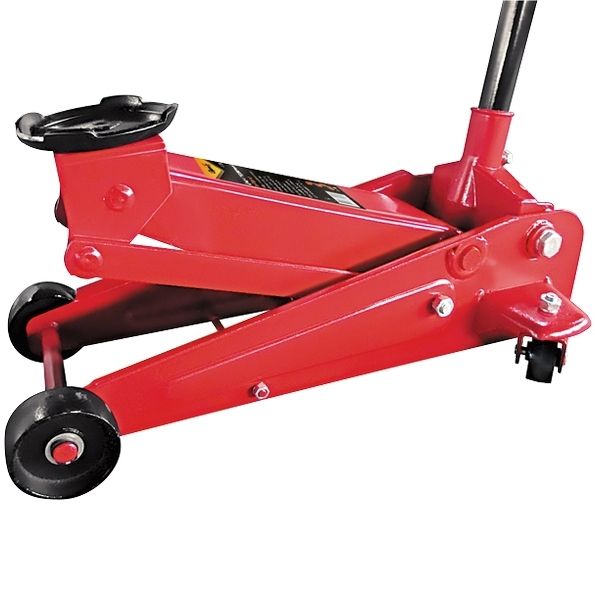 Домкрат гидравлический подкатной, 3 т, h подъема 130-465 мм Sparta