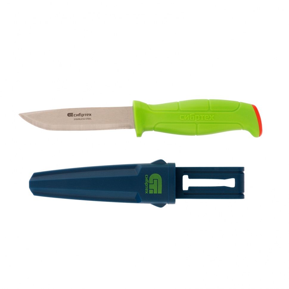 Нож туристический "поплавок" многофункциональный для туристов, рыбаков и садоводов 220 мм Сибртех