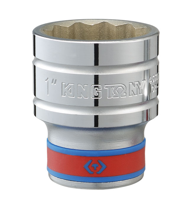Головка торцевая стандартная двенадцатигранная 1/2", 13/32", дюймовая KING TONY 433013S