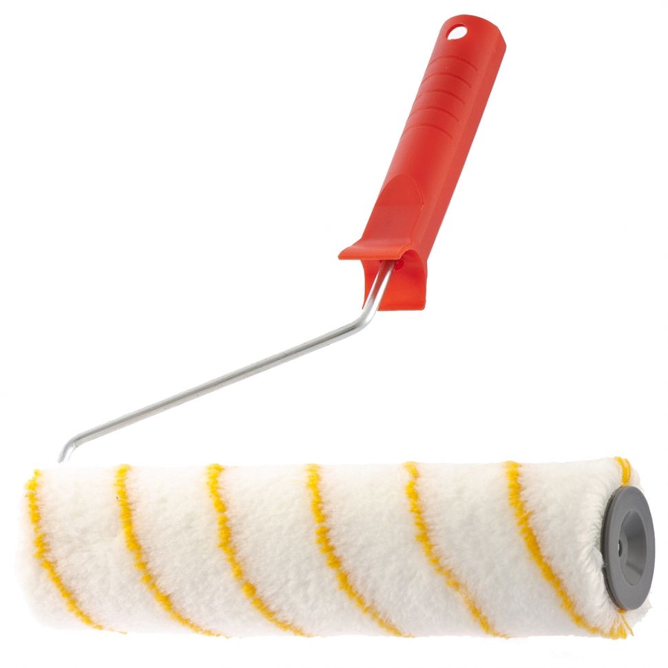 Валик для внутренних работ синтетический Pro, 250 мм, ворс 12 мм, D 40 мм, D ручки 6 мм, полиакрил MTX