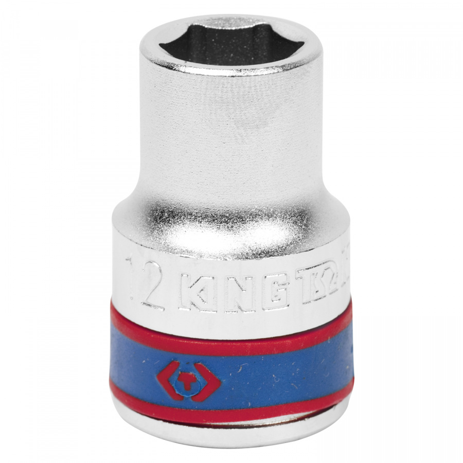 Головка торцевая стандартная шестигранная 1/2", 12 мм KING TONY 433512M