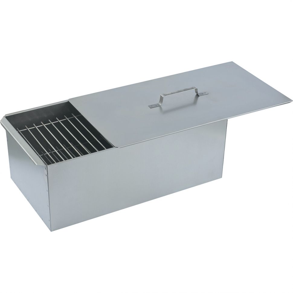 Коптильня двухъярусная большая 600 х 320 х 250 мм, 0.8 мм, с поддоном, Россия Camping Palisad