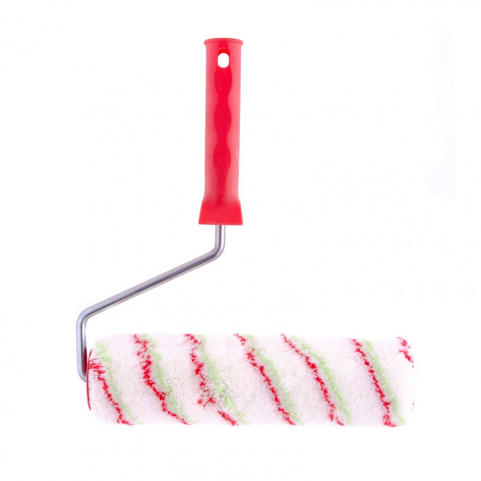 Валик "Эмали" , 250 мм, ворс 12 мм, D 48 мм, D ручки 8 мм, полиамид, полиакрил Сибртех