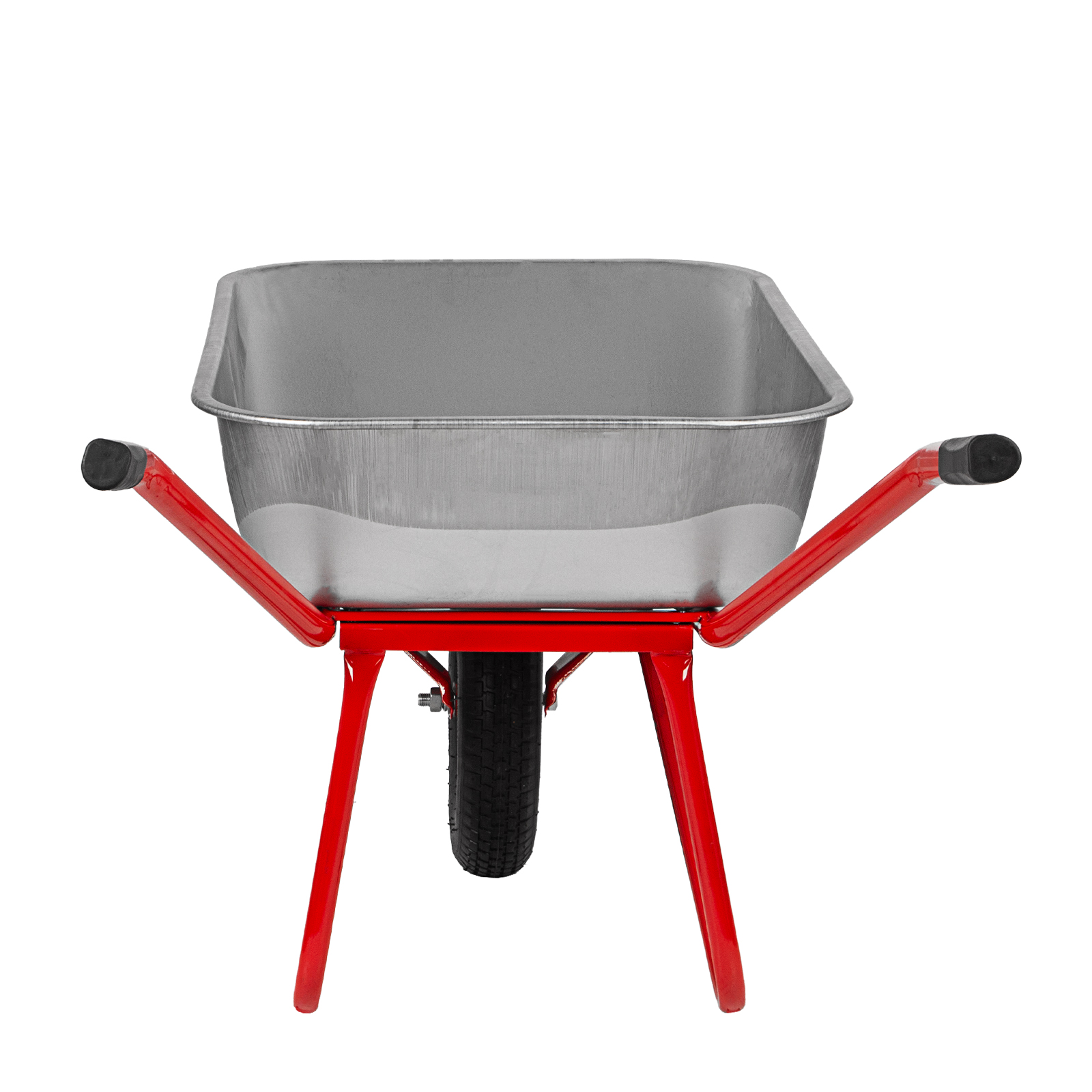 Тачка садово-строительная, усиленная, грузоподъемность 220 кг, объем 110 л