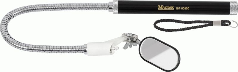Зеркало на гибком стержне, 500 мм, подсветка МАСТАК 192-00500
