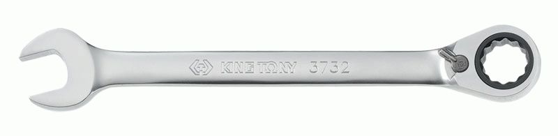 Ключ трещоточный комбинированный с флажковым переключением 11 мм KING TONY 373211M