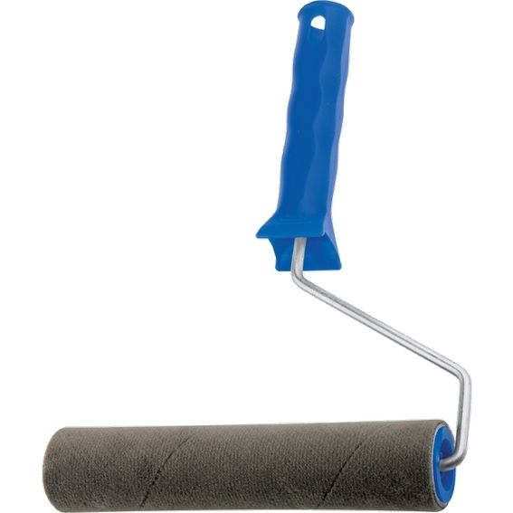 Валик "Велюр" с ручкой,  75 мм, ворс 5 мм, D 36 мм, D ручки 6 мм Россия Сибртех