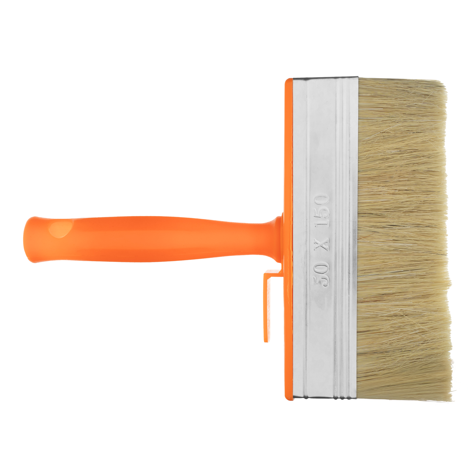 Кисть-ракля, 50х150 мм, натуральная щетина, пластмассовый корпус, пластмассовая ручка Sparta