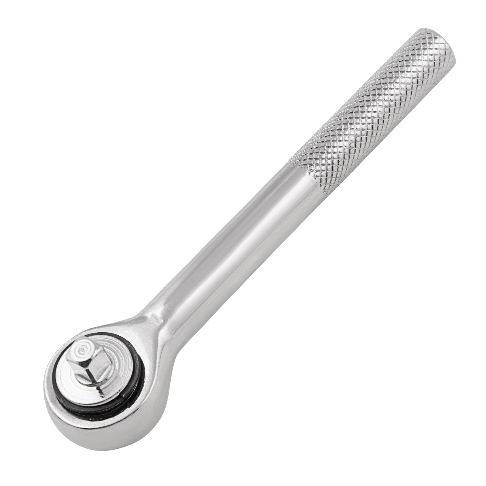 Ключ-трещотка 1/4", 45 зубьев, с переключателем, хром Sparta