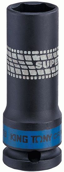 Головка торцевая ударная глубокая 1/2", 22 мм, тонкостенная KING TONY 441522M