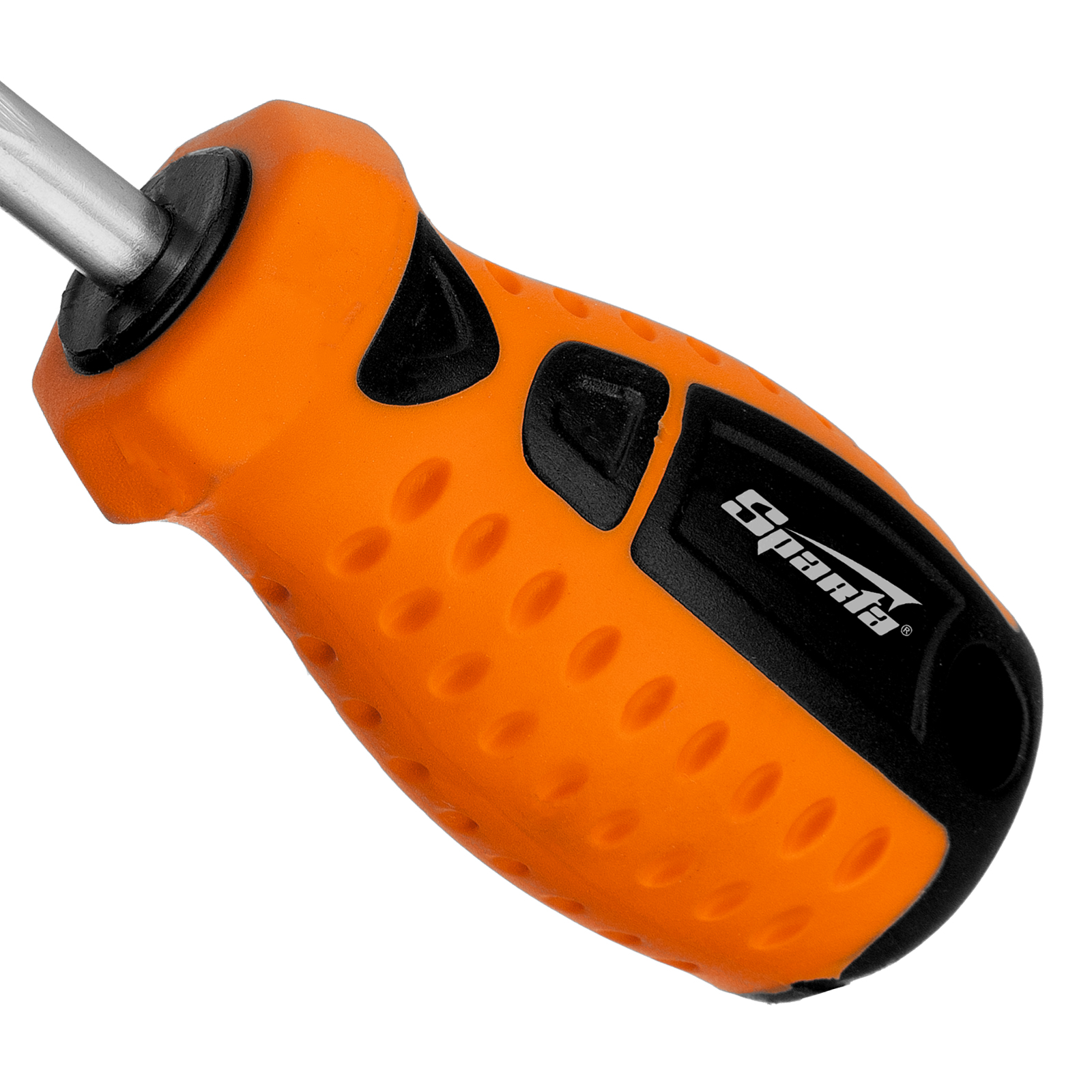 Отвертка "Point", SL6 х 38 мм, CrV, двухкомпонентная рукоятка Sparta