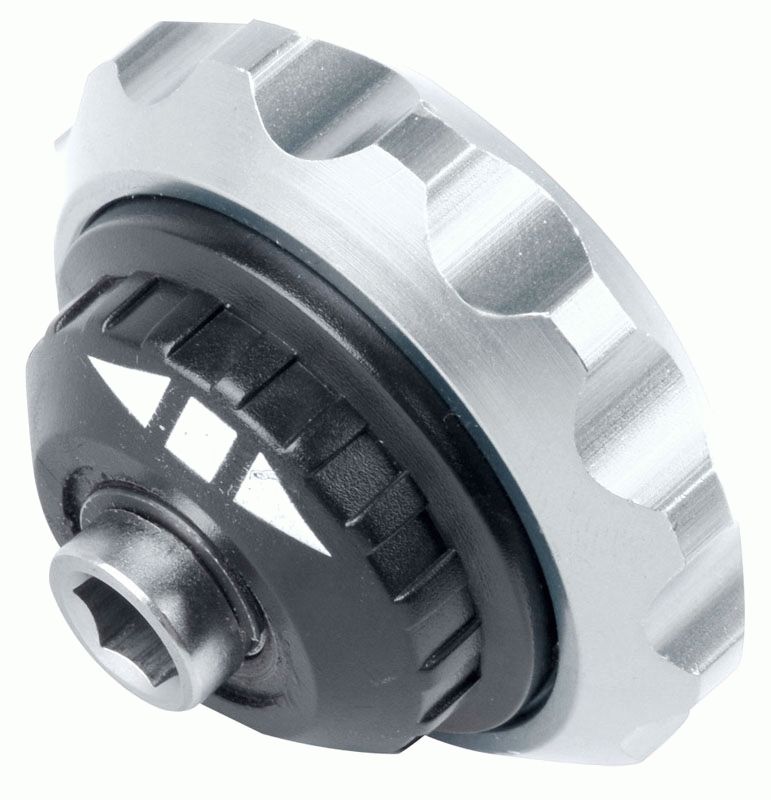 Трещотка компактная 1/4", бесшаговая, дисковый механизм, для вставок (бит) KING TONY 2745