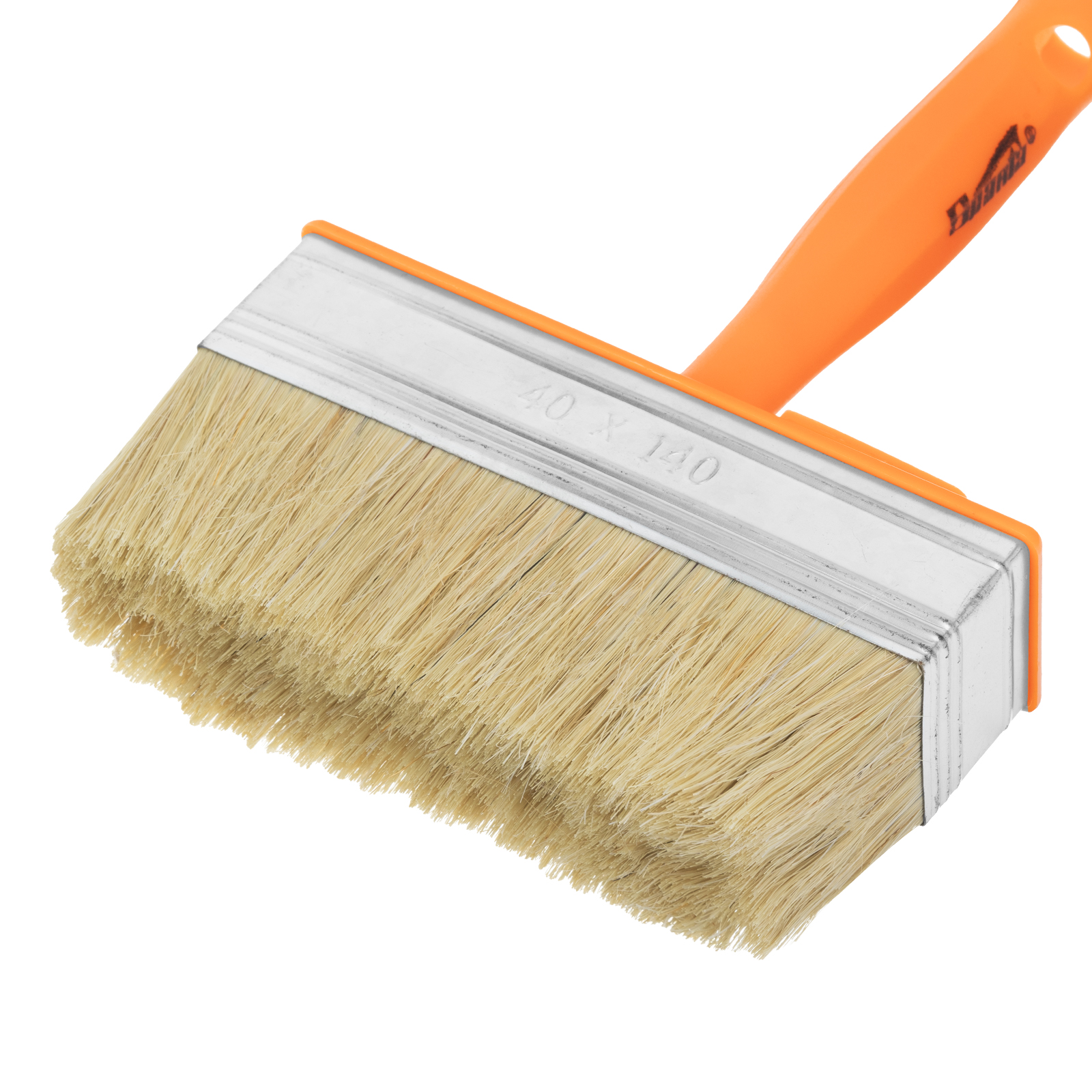 Кисть-ракля, 40х140 мм, натуральная щетина, пластмассовый корпус, пластмассовая ручка Sparta