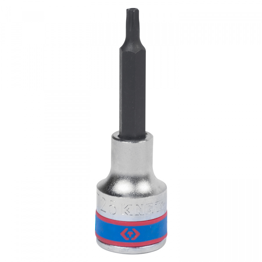 Насадка (бита) торцевая 1/2", Torx, T25, L = 80 мм, с отверстием KING TONY 403725