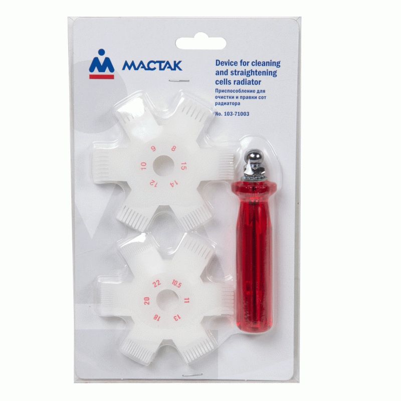 Приспособление для очистки и правки сот радиатора МАСТАК 103-71003