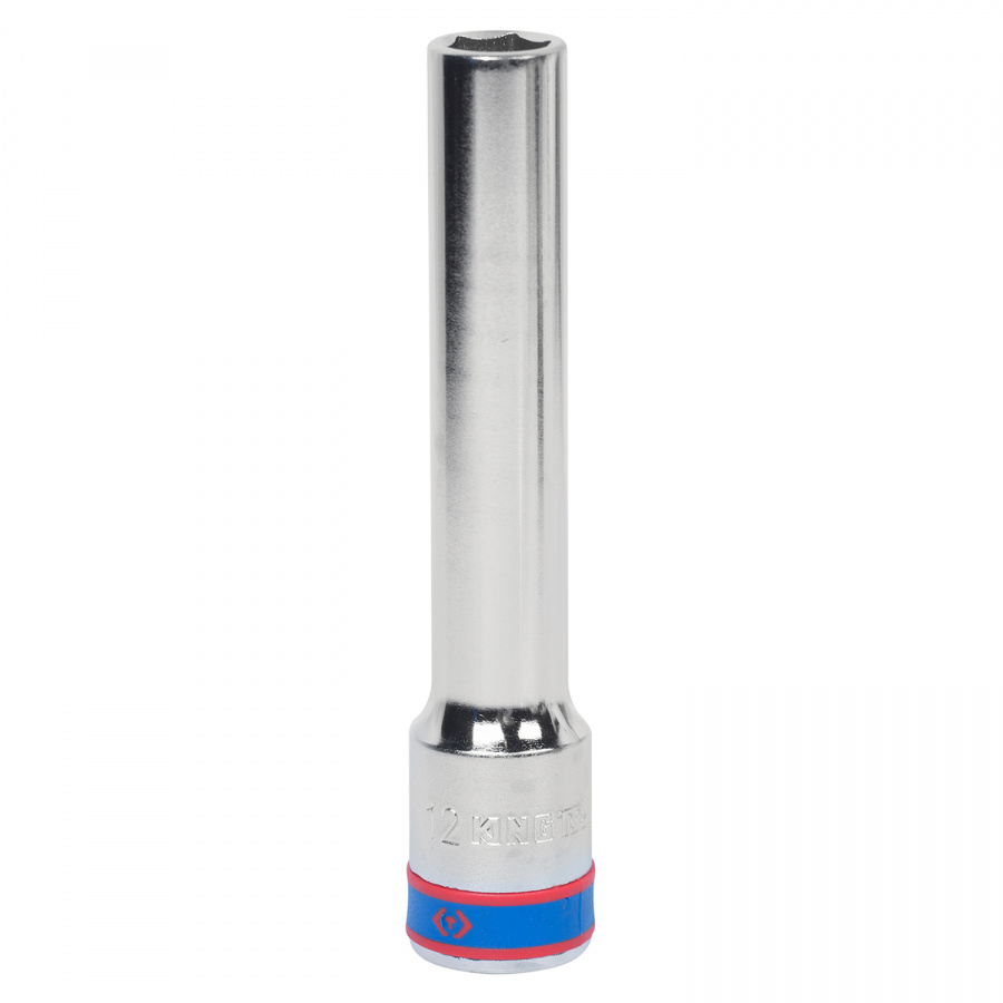 Головка торцевая глубокая шестигранная 1/2", 12 мм, L = 120 мм KING TONY 425512M