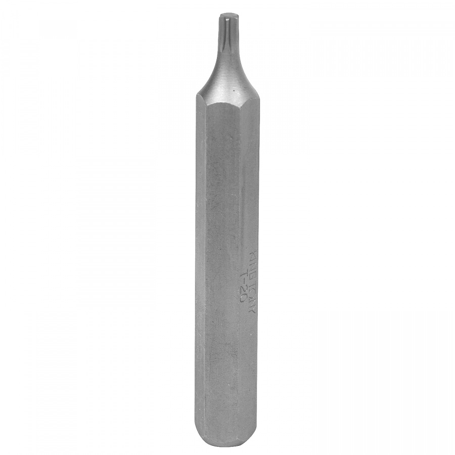 Вставка (бита) торцевая 10 мм, Torx, Т20, L = 80 мм KING TONY 168020T