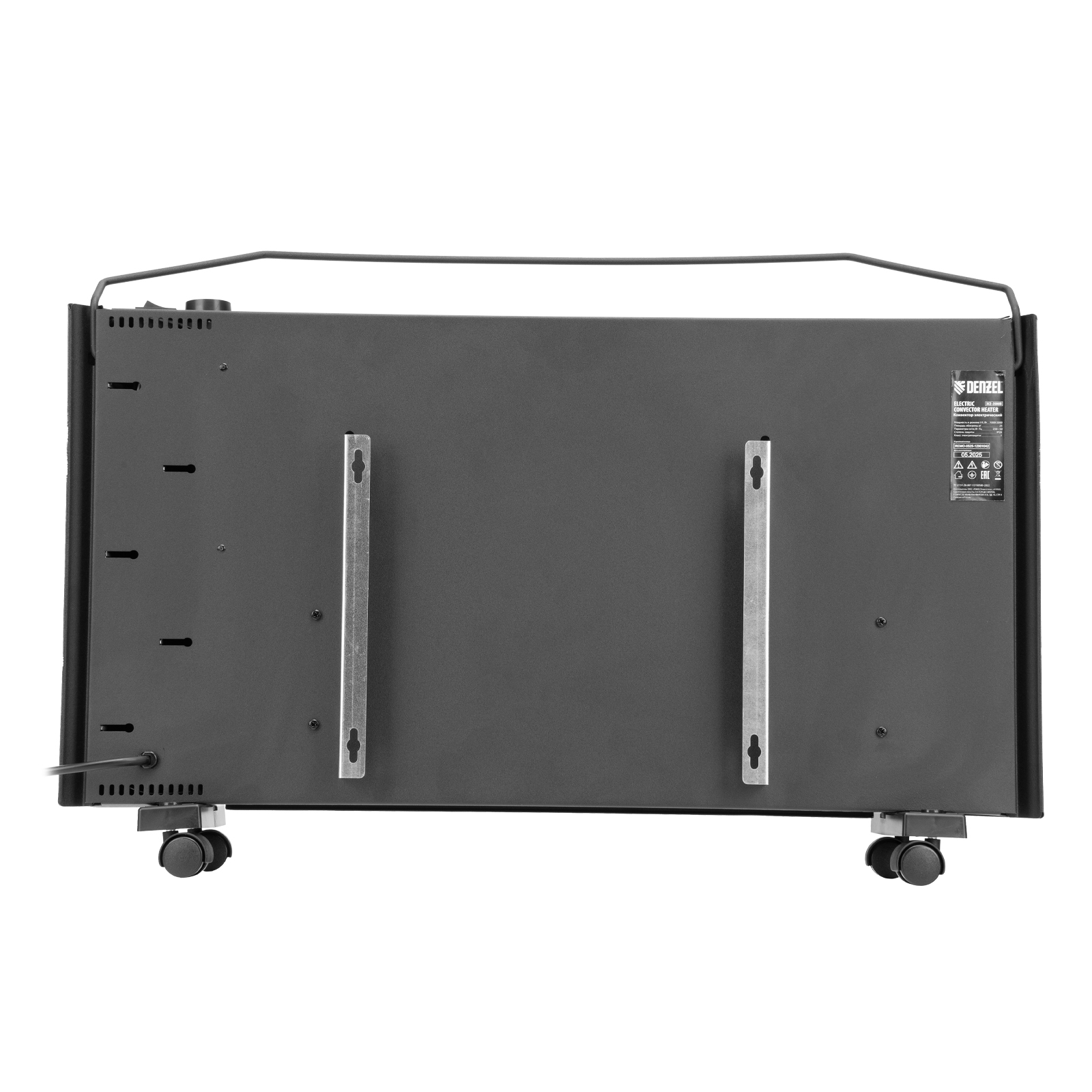 Конвектор электрический XCE-2000 B, 230 В, 2000 Вт, X-образный нагреватель Denzel