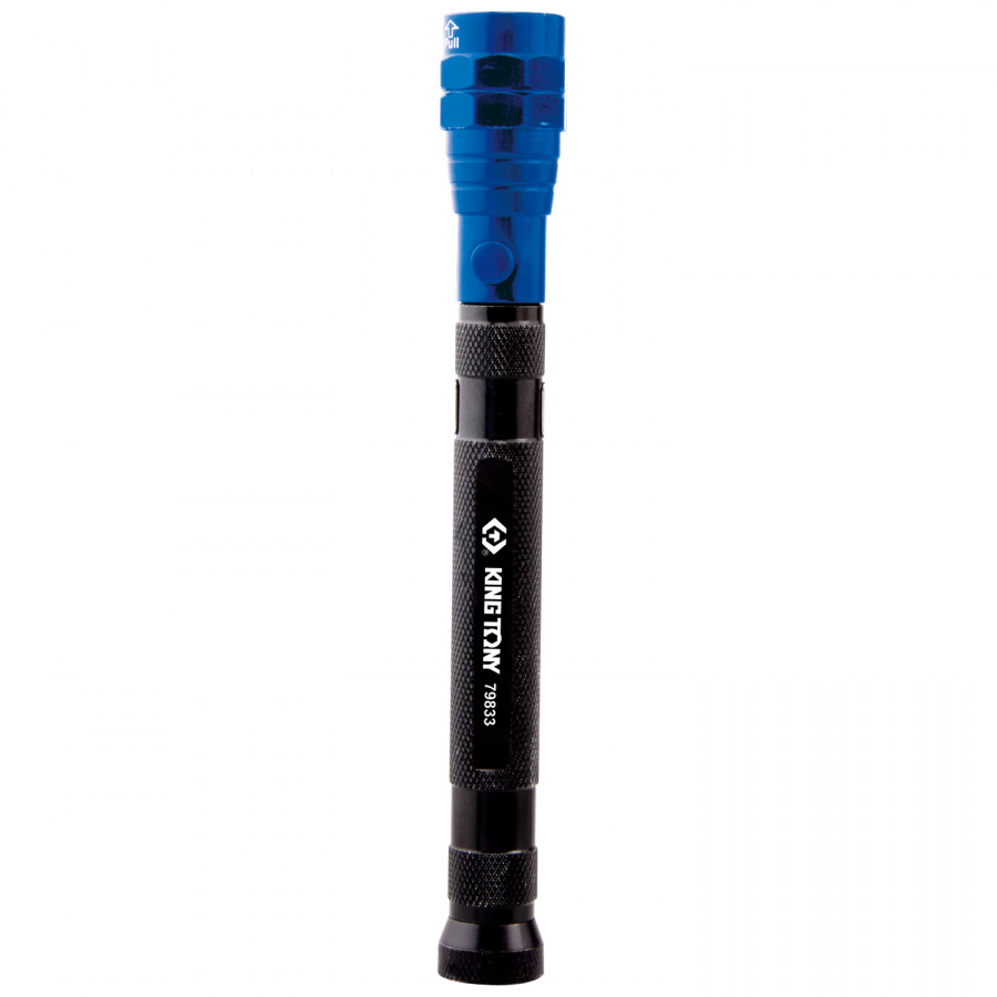 Фонарь светодиодный, телескопический, магнит, 3 элемента, 4хLR44 KING TONY 79833