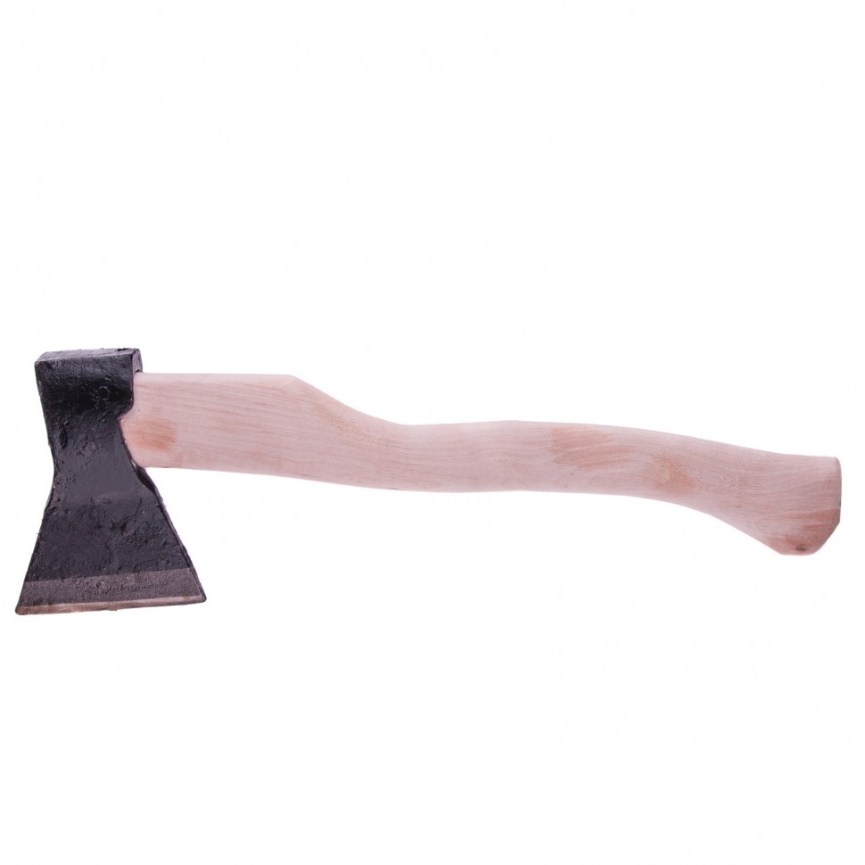 Топор кованый, в сборе, 680/900 г, деревянное топорище, 400 мм, Б,