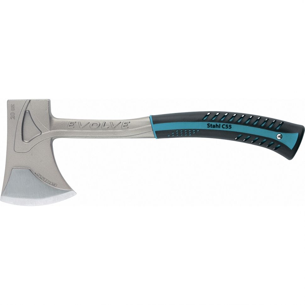 Топор цельнокованый, трехкомпонентная рукоятка, 950 г Gross