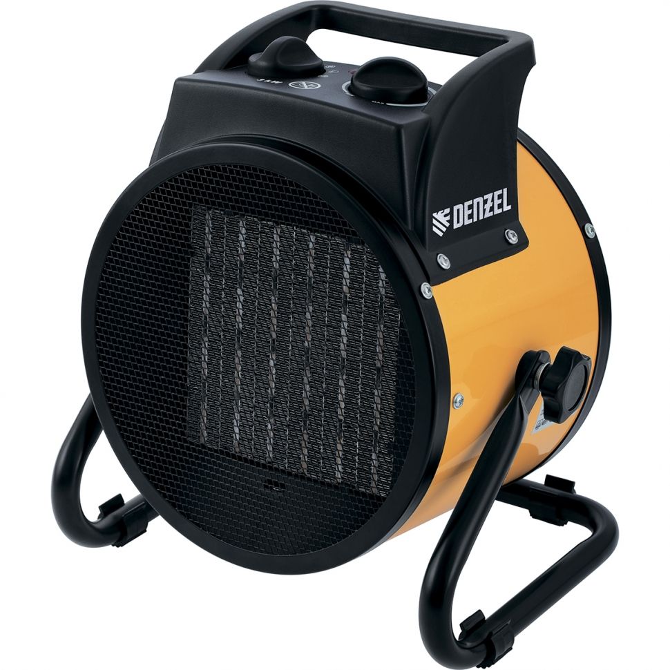Тепловая пушка, керамический нагреватель (тепловентилятор) DHC 3-150, 230 В, 0.025/1.5/3 кВт Denzel