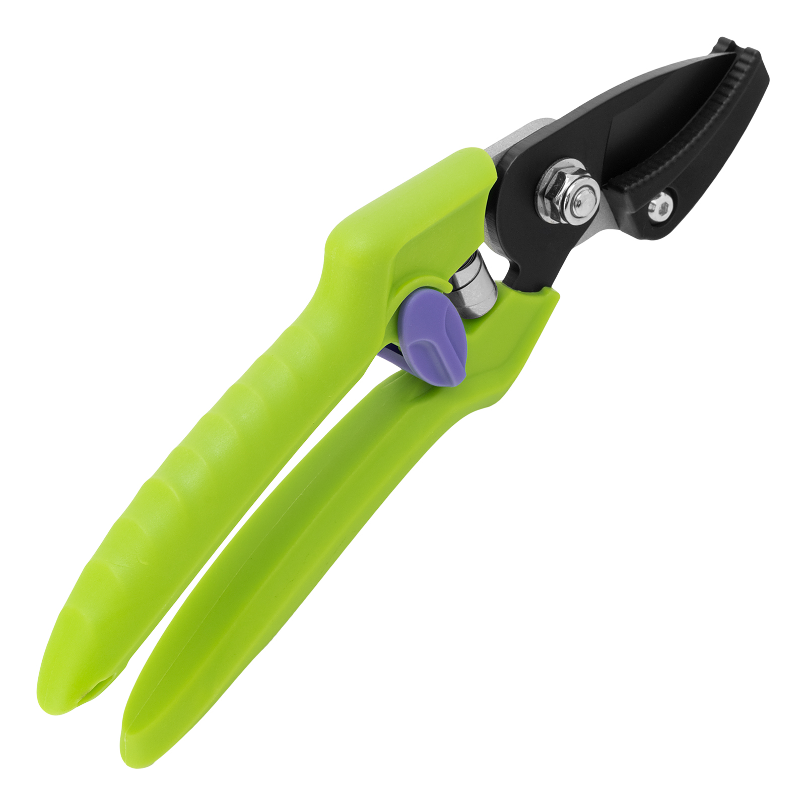 Секатор с наковальней, 190 мм, пластиковые рукоятки Palisad