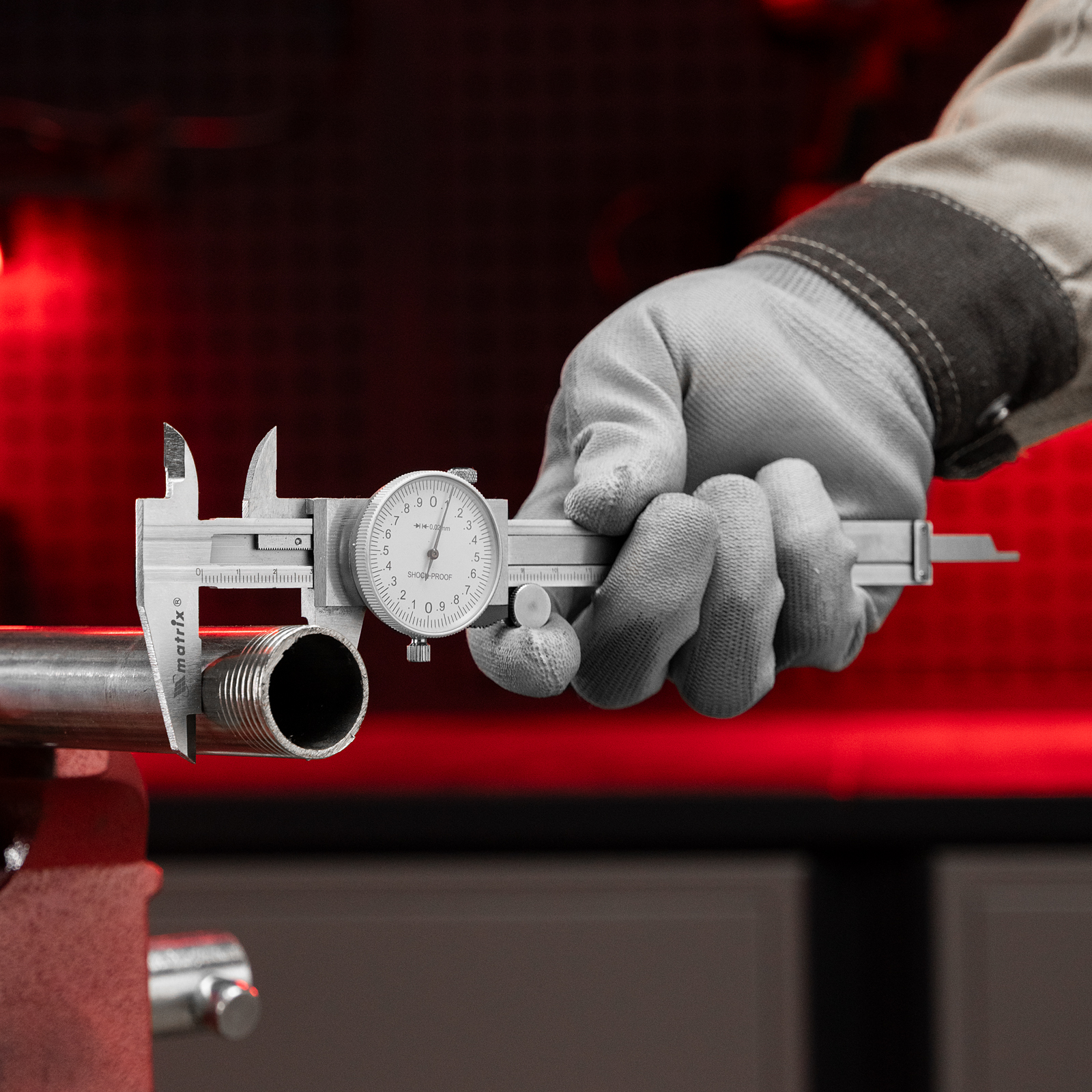 Штангенциркуль, 150 мм, стрелочный Matrix