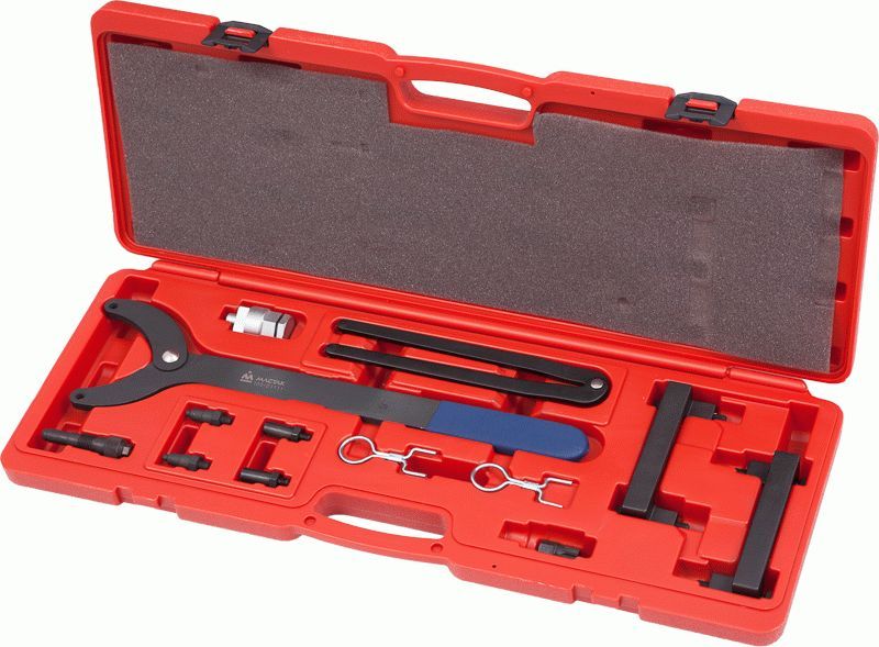 Набор фиксаторов распредвала / коленвала, VAG FSI, кейс, 13 предметов МАСТАК 103-21111C