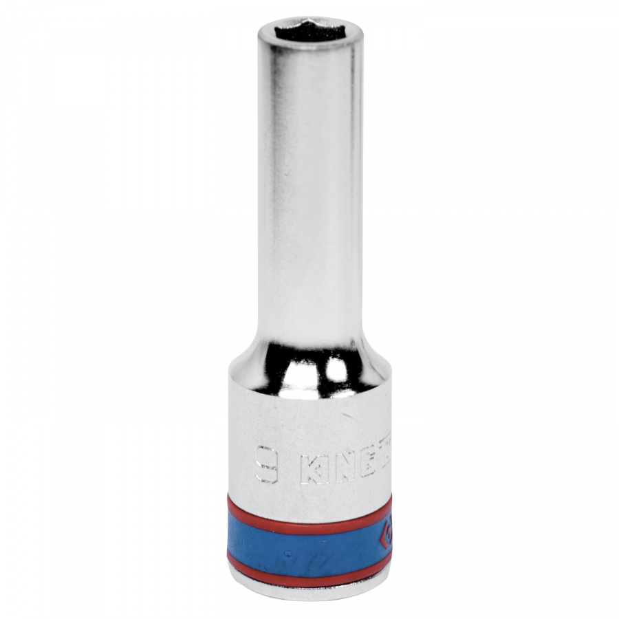 Головка торцевая глубокая шестигранная 1/2", 9 мм KING TONY 423509M