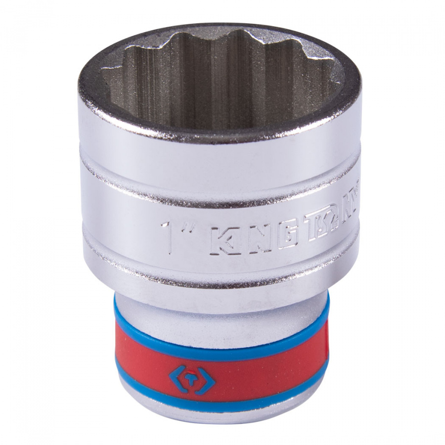 Головка торцевая стандартная двенадцатигранная 1/2", 1", дюймовая KING TONY 433032S