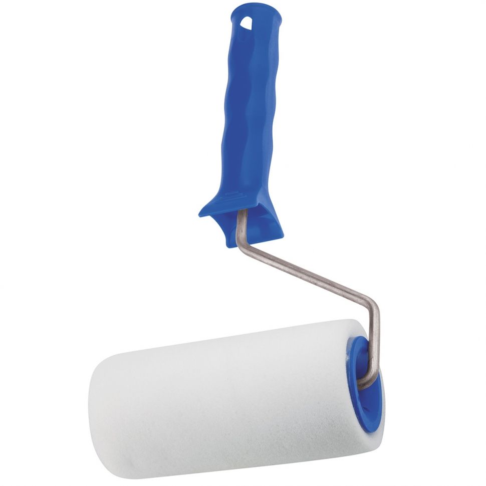 Валик "Поролон" с ручкой, 250 мм, D 48 мм, D ручки 6 мм Россия Сибртех