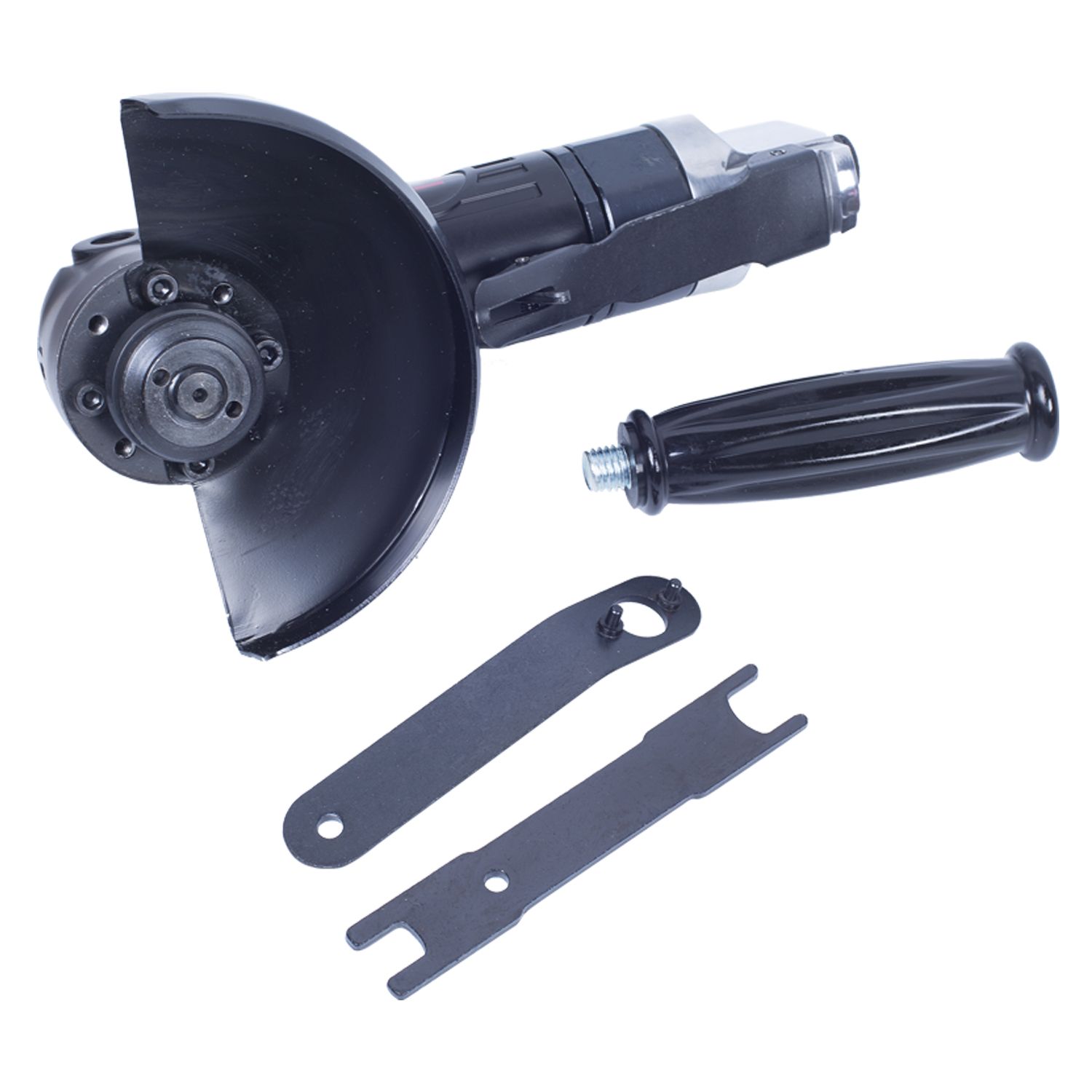 Пневматическая угловая шлифовальная машина (УШМ) 125 мм, 11000 об/мин, с рычажным выключателем MIGHTY SEVEN QB-135