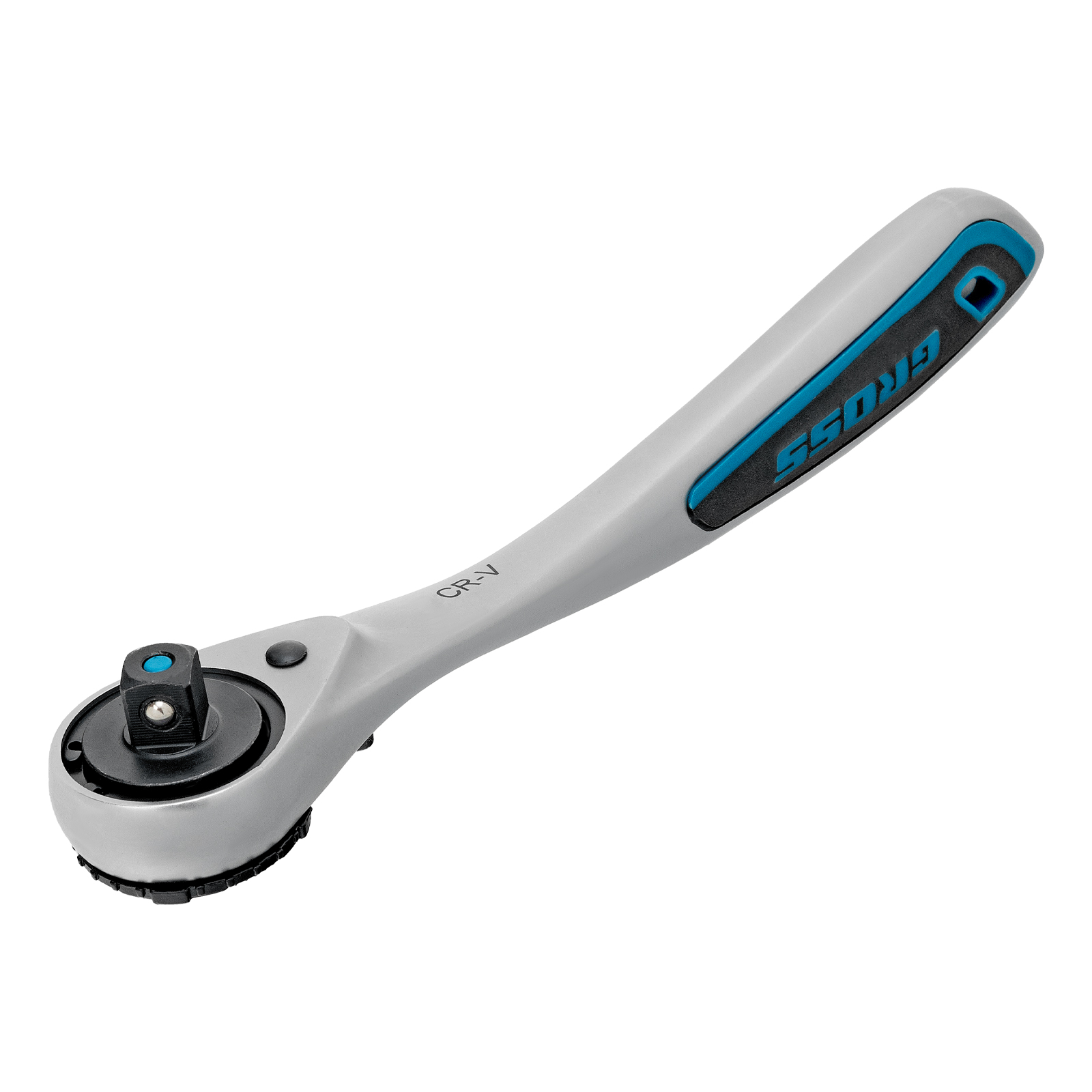 Набор торцевых головок, трещотка 120 зубьев, 3/8", CrV, 12 предметов Gross