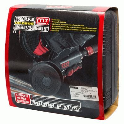 Машинка системы MBX для удаления ржавчины c комплектом принадлежностей MIGHTY SEVEN QB-0808