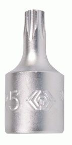 Насадка (бита) торцевая 1/4", Torx, T8, L = 25 мм KING TONY 201308X