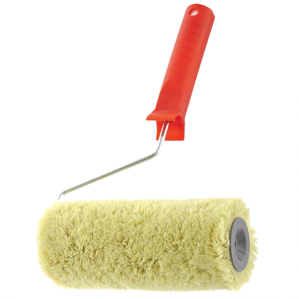 Валик для фасадных работ синтетический Pro, 180 мм, ворс 18 мм, D 48 мм, D ручки 6 мм, полиакрил MTX