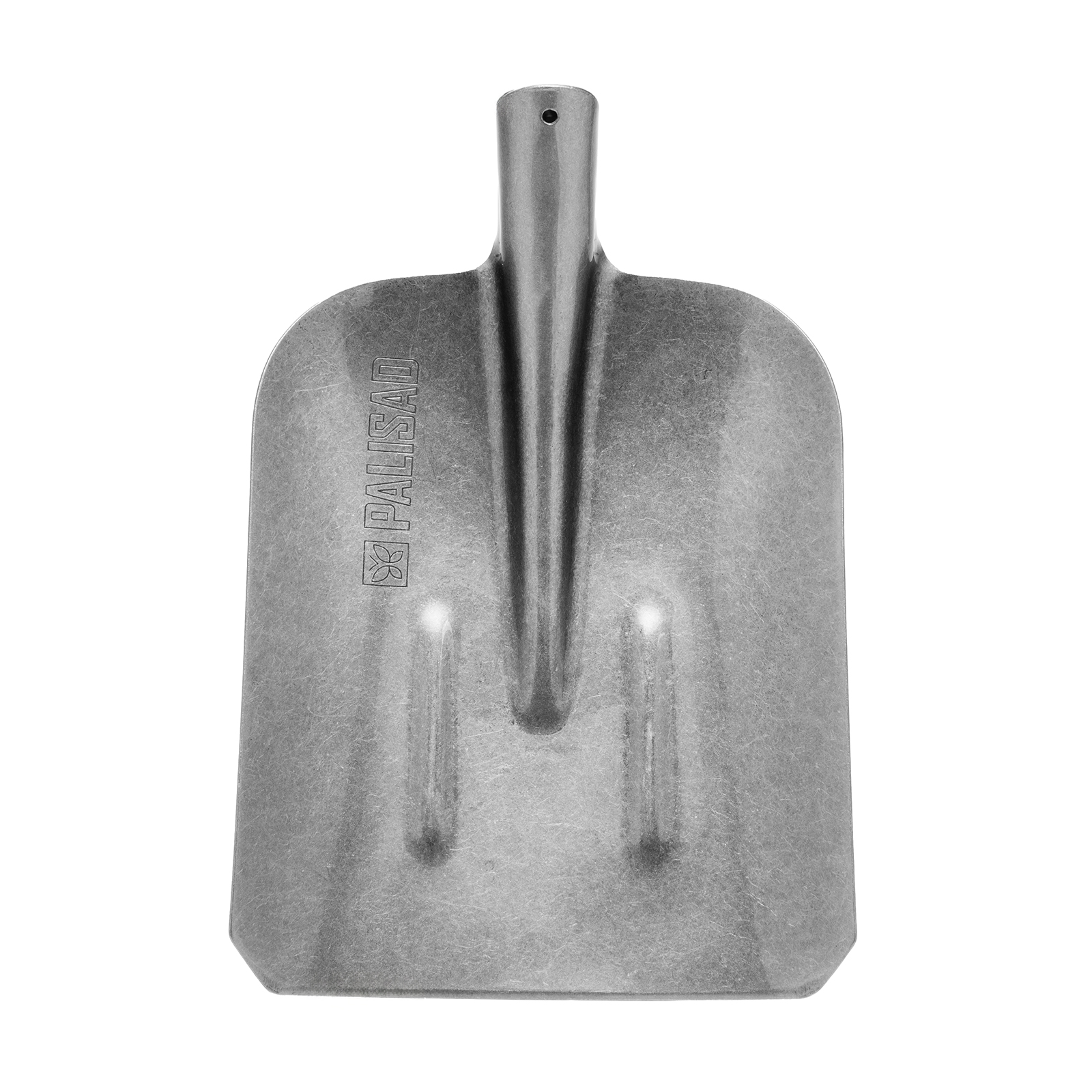 Лопата совковая, 235х285, ребра жесткости, рессорная сталь, 0,9 кг, без черенка, LUXE// Palisad