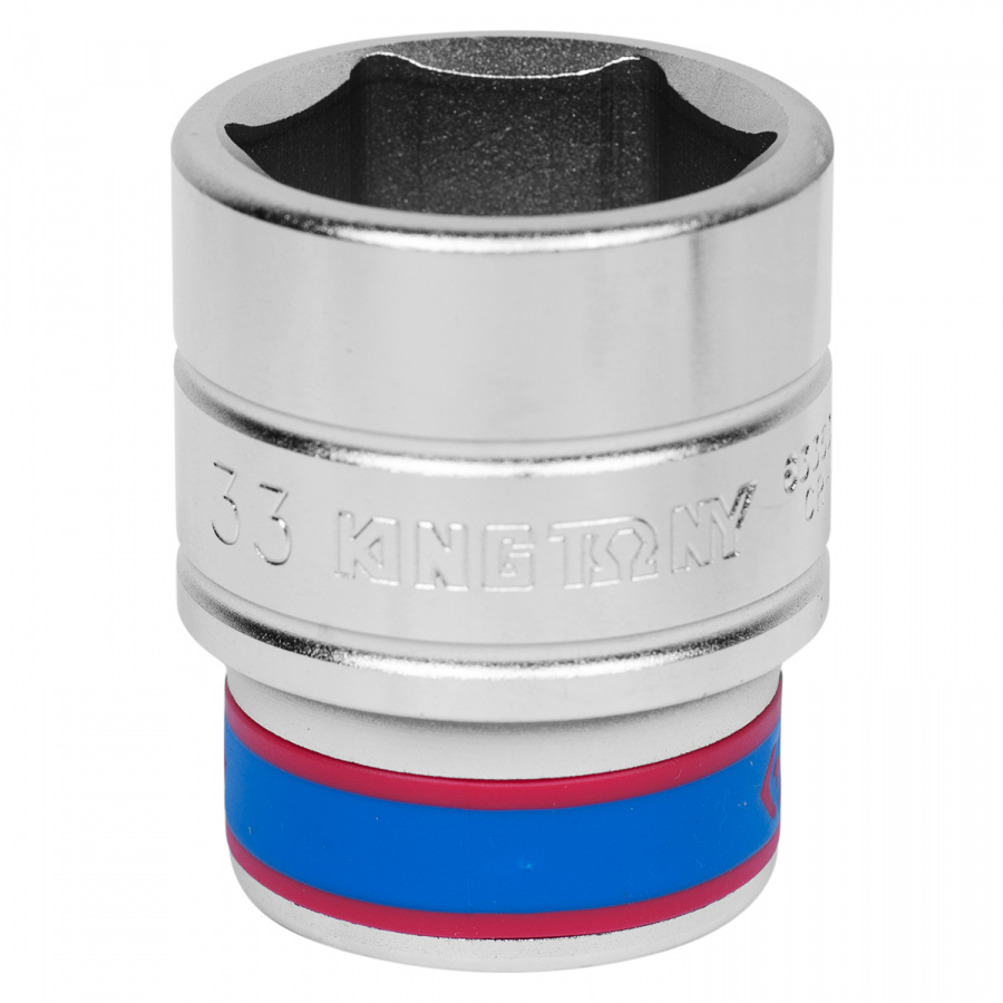 Головка торцевая стандартная шестигранная 3/4", 33 мм KING TONY 633533M