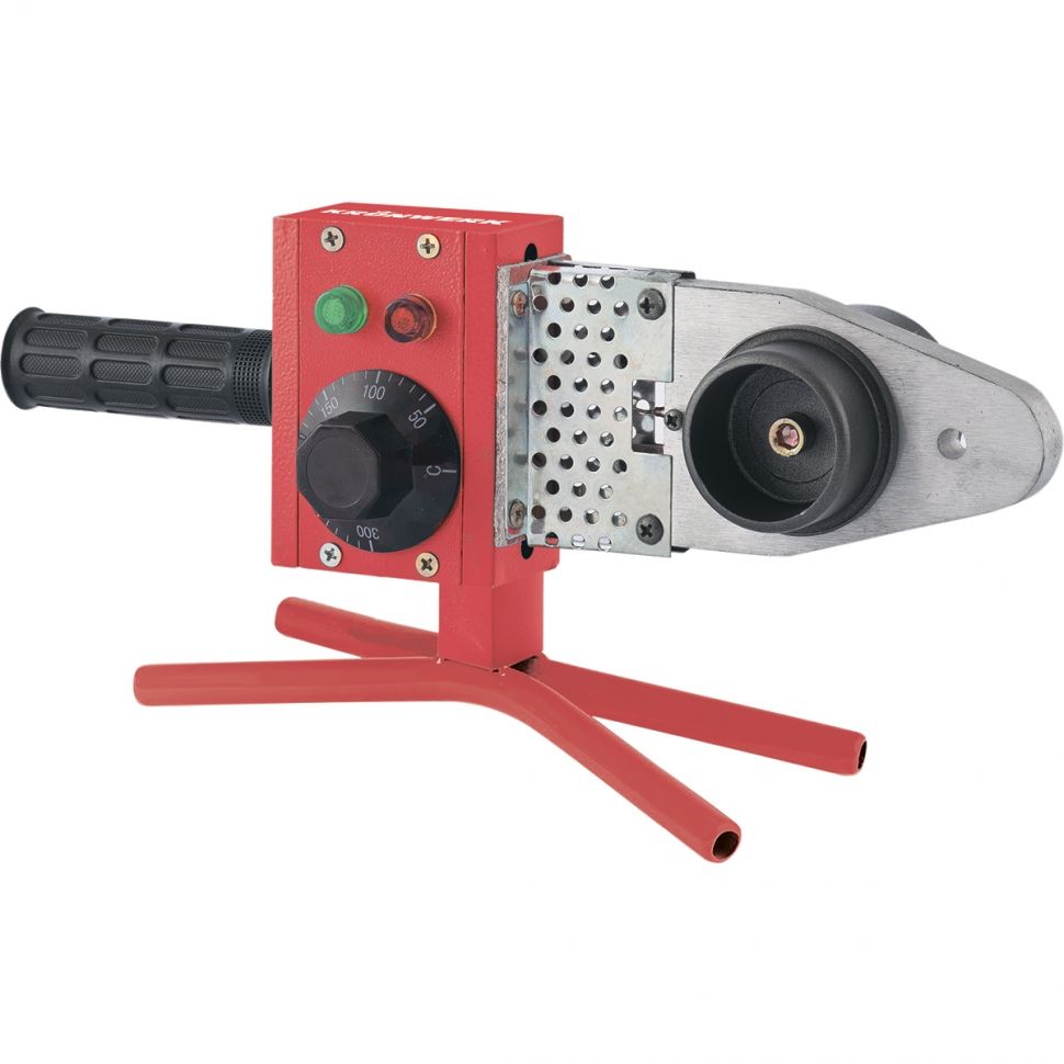 Аппарат для сварки пластиковых труб К W 800, 800 Вт, 300 °C, 20-25-32-40-50-63 мм, металлический кейс Kronwerk