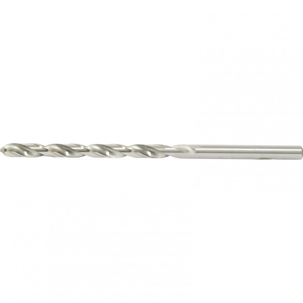 Сверло по металлу, 8 х 165 мм, полированное, удл, HSS, 5 шт, цилиндрический хвостовик Matrix