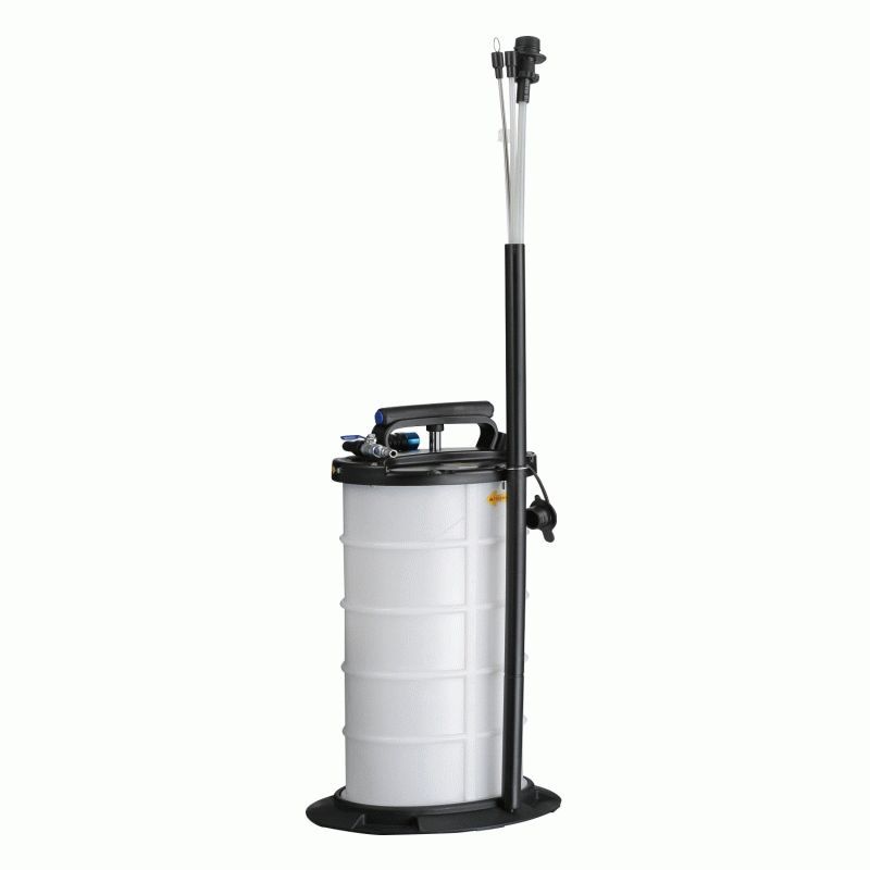 Устройство для откачки масла, 9,5 л, пневматическое/ручное МАСТАК 130-00095