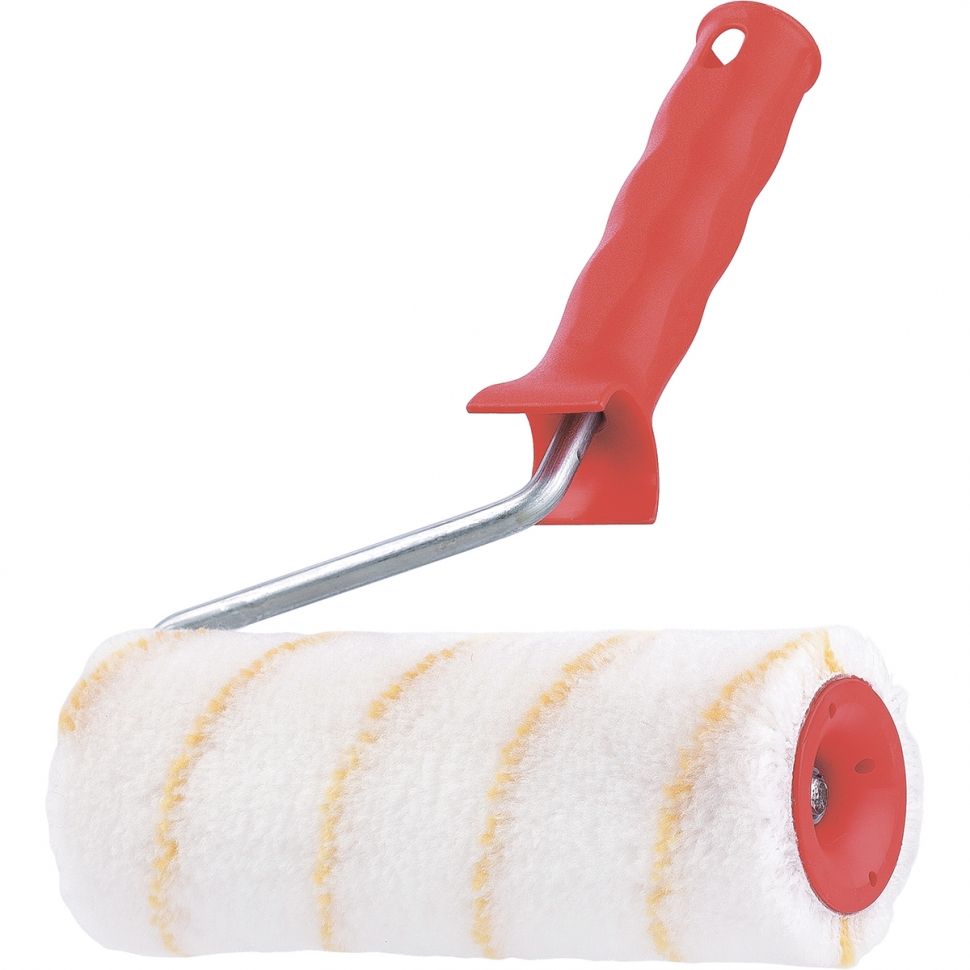 Валик для внутренних работ синтетический, 250 мм, ворс 12 мм, D 48 мм, D ручки 8 мм, полиакрил Matrix