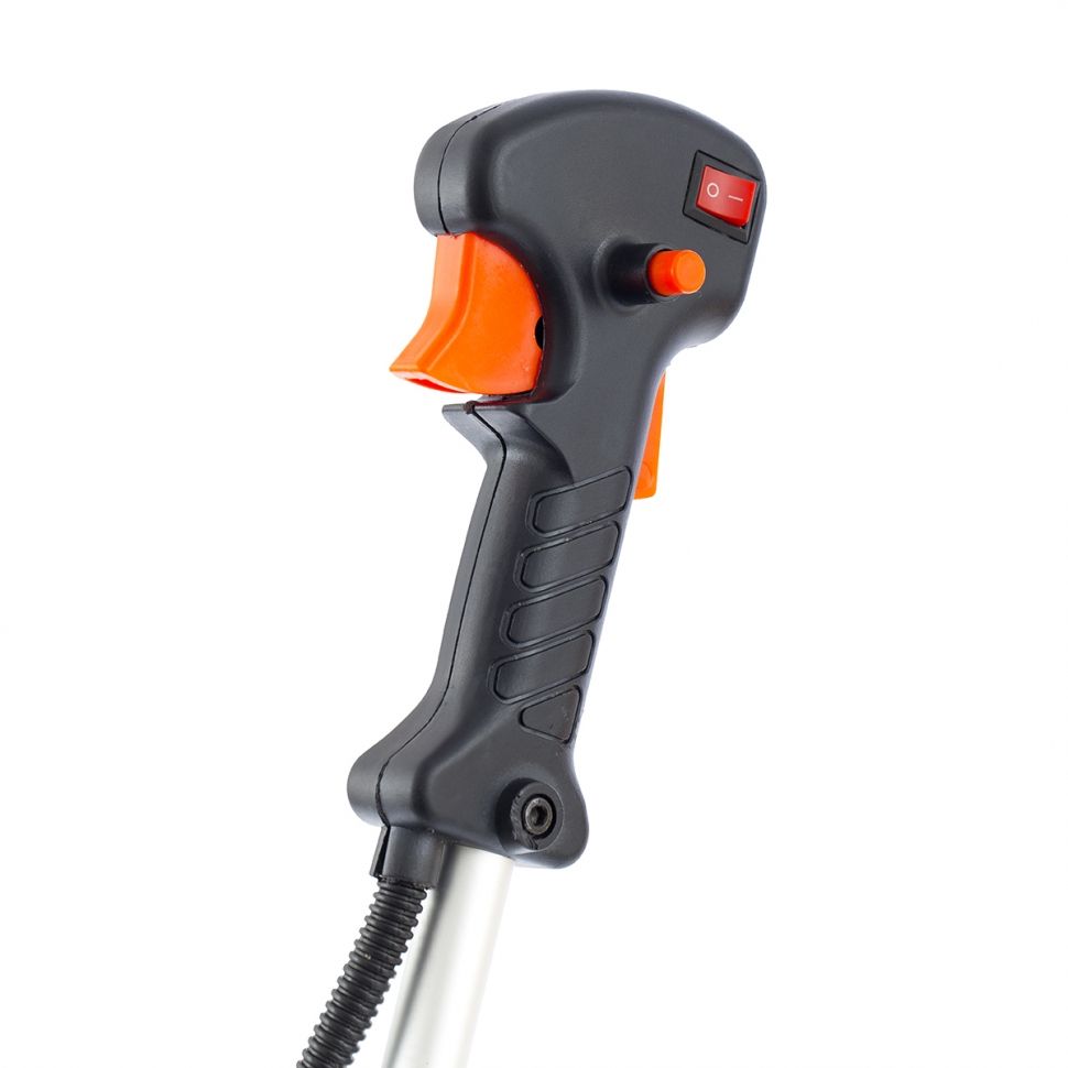 Триммер бензиновый GT-430, состоит из 2 частей, 1.3 кВт, 42.7 куб.см, в комплекте диск и катушка Denzel